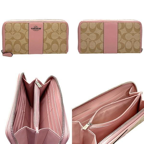 コーチ COACH アコーディオン ジップアラウンドシグネチャー F54630 楽天市場】コーチ COACH ラウンドファスナー長財布