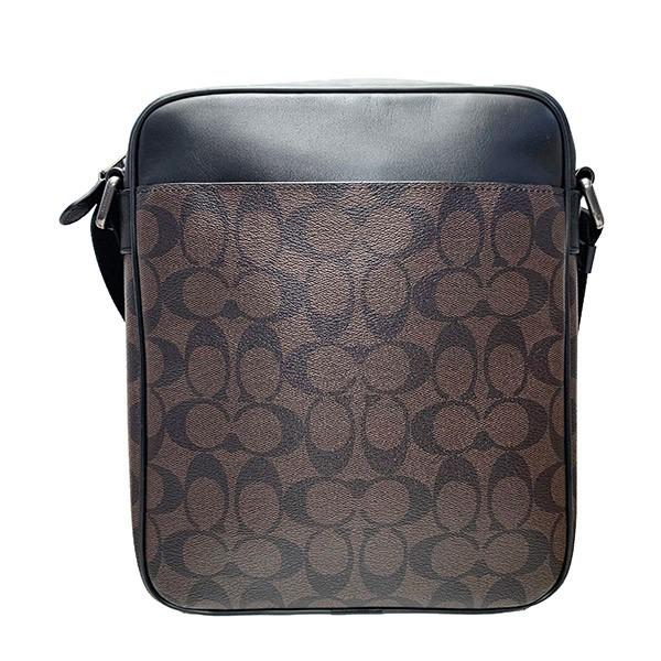 COACHバッグ ショルダーバッグ F54788 ブラウン フライトバッグ斜掛け