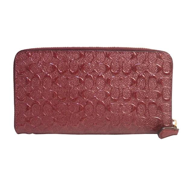 COACH長財布　新品未使用　F54805正規品エナメルホワイト Amazon | [コーチ] 財布 (長財布) F54805 ブラック2 シグネチャー 長