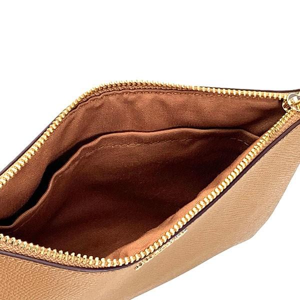 COACH（コーチ） 国内発送 ポーチ レディース 小物入れ クロスグレイン