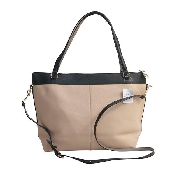 美品✨COACH レザー2wayトートバッグ ブラック COACH（コーチ） 国内発送 バッグ レディース トートバッグ 2WAY