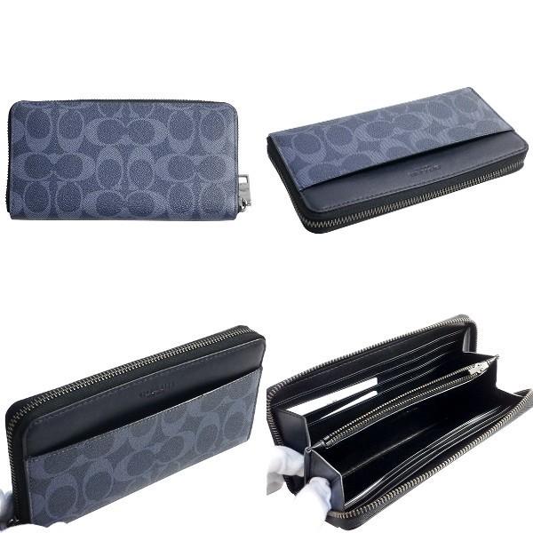 COACH（コーチ） 国内発送 財布 メンズ 長財布 シグネチャー PVC