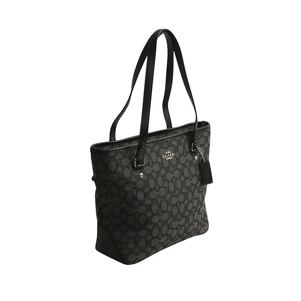 COACH ビジネスバッグ　トートバッグ　ショルダーバッグ　ブラック　グレー COACH（コーチ） ショルダーバッグ メンズ レディース シグネチャー