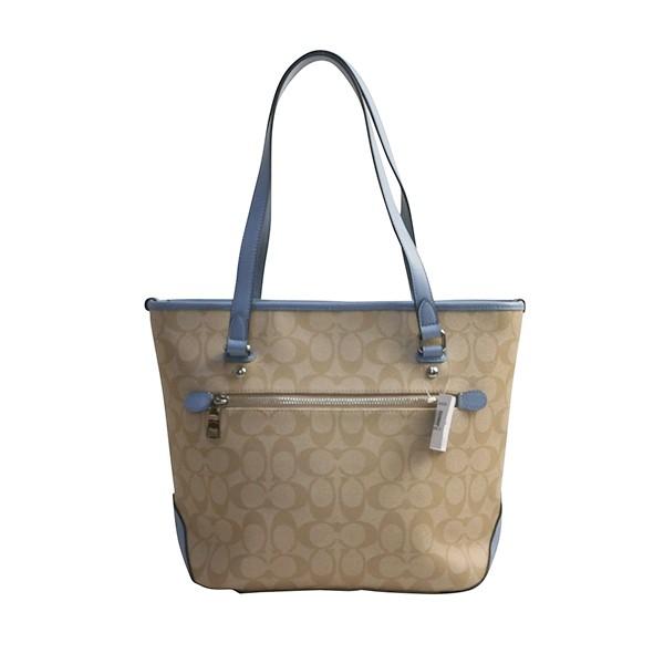 【正規品】COACH コーチ シグネチャー ジップ トートバッグ F58294 COACH（コーチ） 国内発送 バッグ レディース シグネチャー ジップ