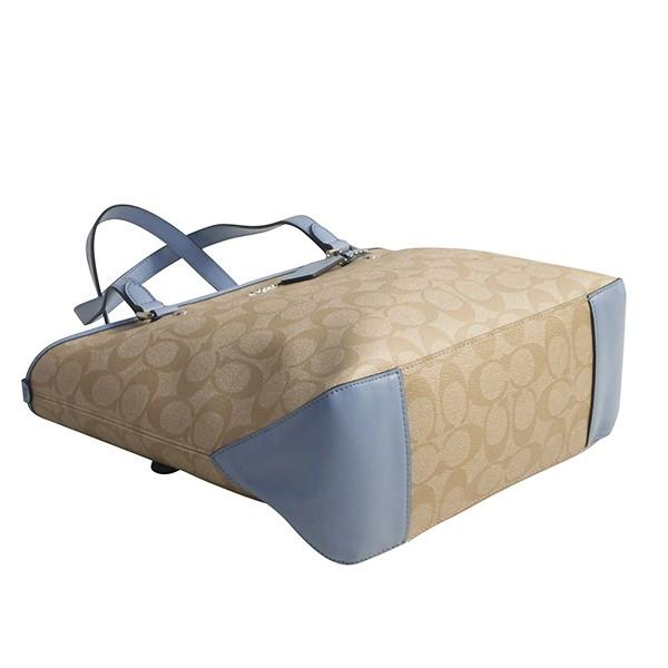 【正規品】COACH コーチ シグネチャー ジップ トートバッグ F58294 COACH（コーチ） 国内発送 バッグ レディース シグネチャー ジップ