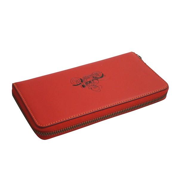 COACH ディズニーコラボ ミッキー ホリデーラウンドジップ長財布 COACH（コーチ） 国内発送 財布 レディース COACH Disneyコラボ レザー
