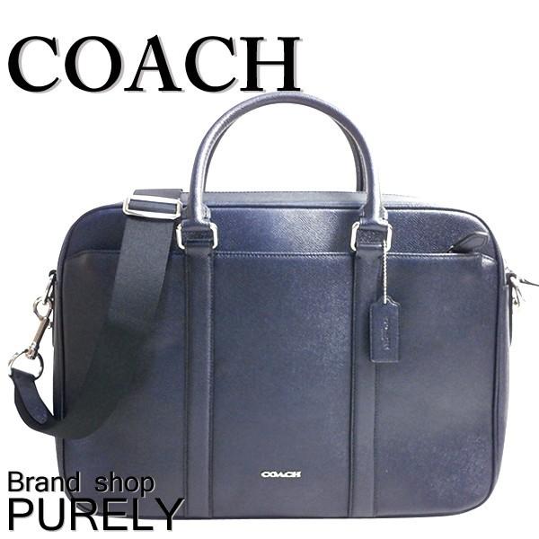 【未使用級】コーチ F59057 2way ビジネスバッグ A4可 大容量 黒 COACH（コーチ） 国内発送 バッグ メンズ ブリーフケース ビジネス