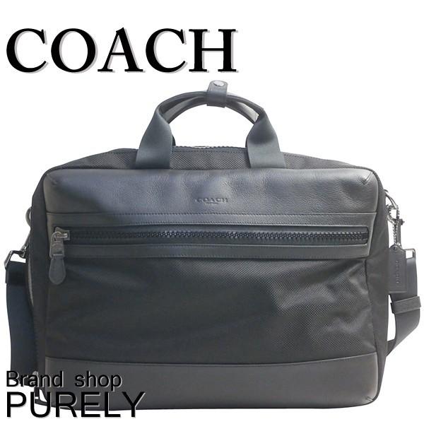Seal限定商品 Coach 全品ポイント2倍 メンズ バッグ コーチ あすつく 正規品 新品 アウトレット Coach コーチ ビジネスバッグ ブラック ブラック Qblwo F バッグ テイレン 3way ビジネスバッグ