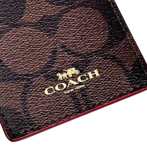 COACH（コーチ） 国内発送 カードケース レディース 小物 シグネチャー