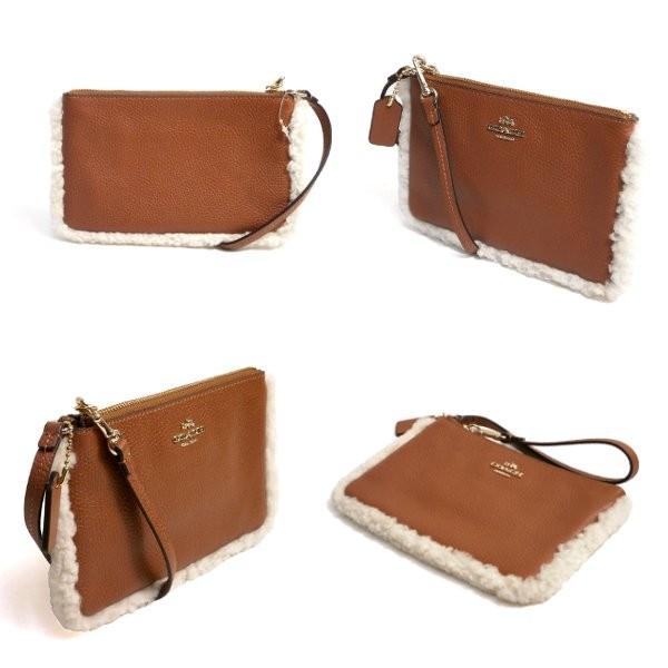 COACH（コーチ） 国内発送 ポーチ レディース 小物入れ レザー 
