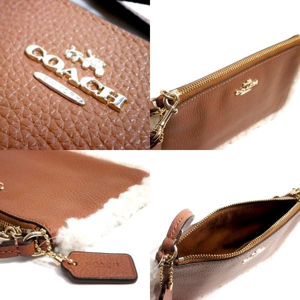 COACH（コーチ） 国内発送 ポーチ レディース 小物入れ レザー 