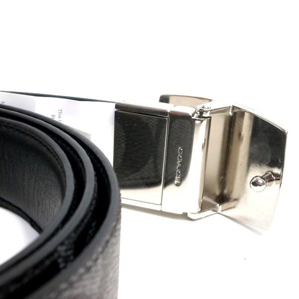【正規品】（新品未使用）COACH コーチ ベルト F64828 COACH（コーチ） 国内発送 ベルト メンズ シグネチャー リバーシブル