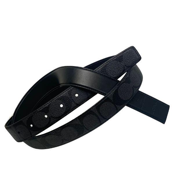 COACH 国内発送 コーチ 小物 ベルト メンズ シグネチャー