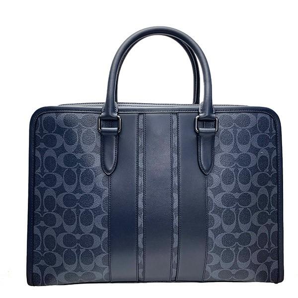 新品未使用 コーチ 2WAY バッグ ビジネスバッグ ブリーフケース ネイビー COACH - コーチ／COACH バッグ ブリーフケース ビジネスバッグ 鞄