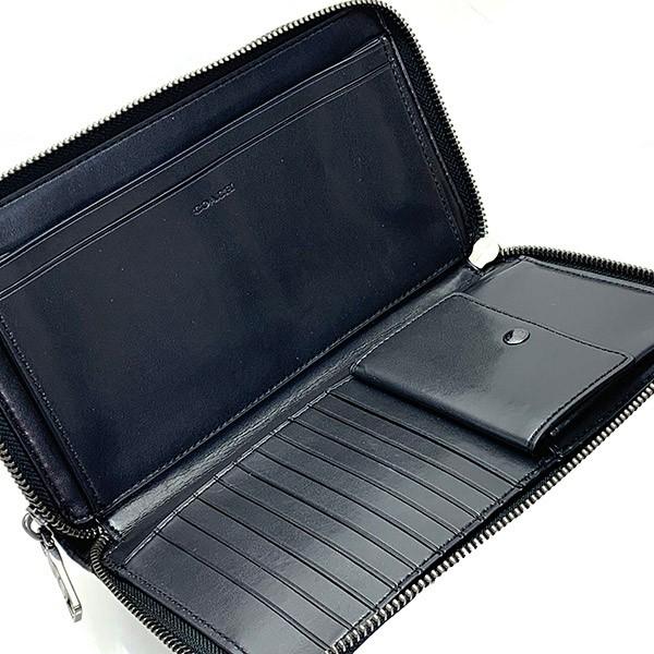 COACH 国内発送 コーチ 財布 バッグ メンズ レザー ダブル