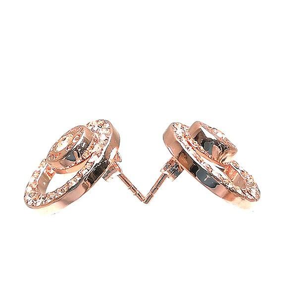 国内発送 コーチ レディース アクセサリー COACH ピアス オープン サークル ハロー スタッド ピアス F68009 RGD ローズゴールド 送料無料 爆買の画像