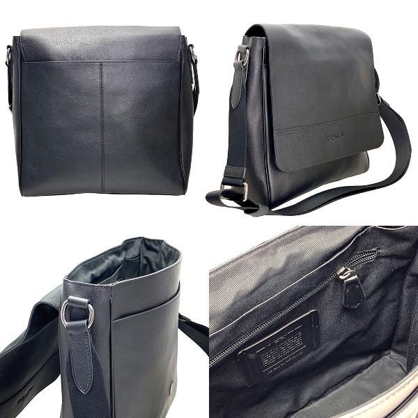 COACH コーチ バッグ メンズ ショルダーバッグ レザー ヒューストン 