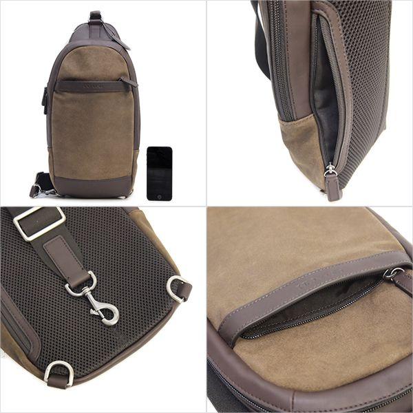 ⭐️SALE⭐ コーチ　ボディバッグ　スリングバッグ　キャムデン　茶色　シボ革 COACH コーチ ボディバッグ ワンショルダーバッグ 本革 シボ革