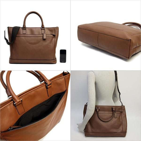 ⭐️コーチ⭐️トートバッグ ビジネスバッグ メンズ 本革 大容量　茶F71416 COACH 国内発送 コーチ バッグ メンズ アウトレット ビジネス