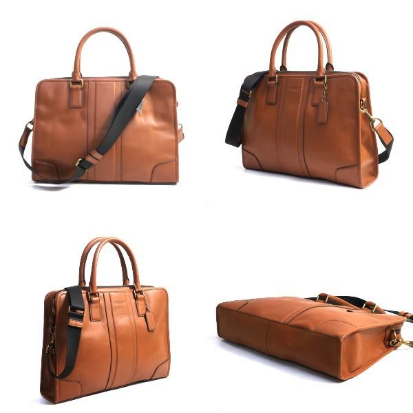 COACH 国内発送 コーチ バッグ メンズ ビジネスバッグ ボンベ レザー