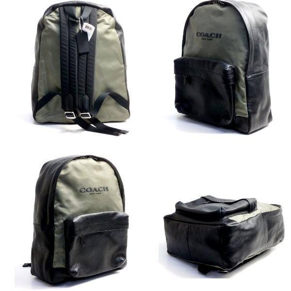 COACH コーチ リュック リュックサック バックパック F71674 紺色 COACH 国内発送 コーチ バッグ メンズ ナイロン キャンパス