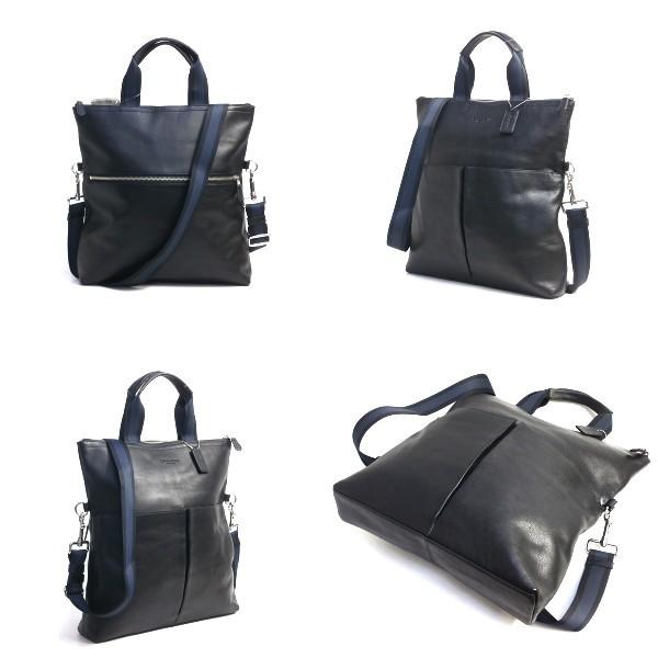 コーチ トートバッグ 2way フィールドフォルドオーバートートレザー大容量 黒 COACH 国内発送 コーチ バッグ メンズ 2WAY スムース レザー