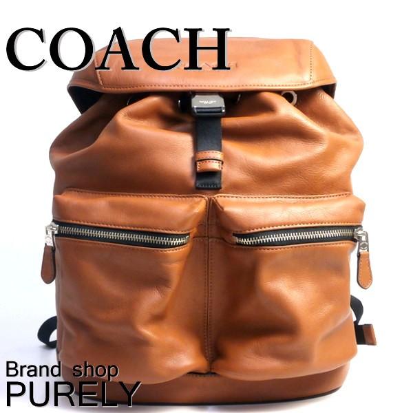 高速配送 コーチ Coach サドル Sad F パック バック サック リュック レザー スムース メンズ バッグ 全品ポイント2倍 Coach コーチ あすつく 正規品 新品 アウトレット バッグ