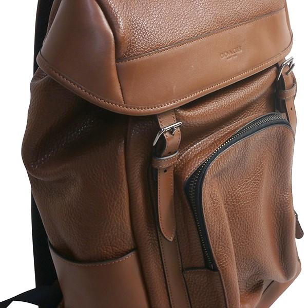 美品　COACH コーチ　ペプルレザーバックパックバックパック　F72311 COACH（コーチ） 国内発送 バッグ リュック メンズ ペブル レザー