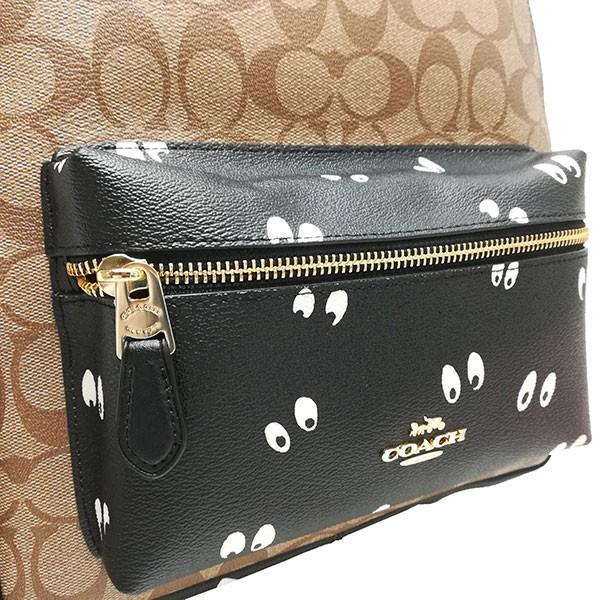 コーチ　ミニチャーリー　リュック　バックパック　シグネチャー コーチ リュックサック/バックパック バッグ レディース