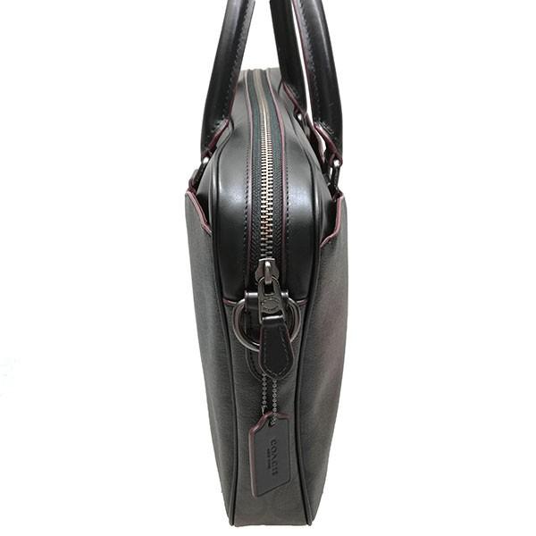 【軽量】コーチ　ブリーフケース　ビジネスバッグ　シグネチャー　2way　黒 COACH - コーチ COACH バッグ 2way ビジネスバッグ USA製