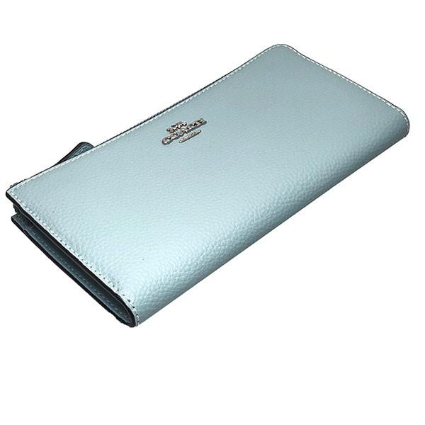 COACH 長財布  F73445 コーチ COACH 長財布 ペブルレザーL字長F F73445【FITHOUSE ONLINE