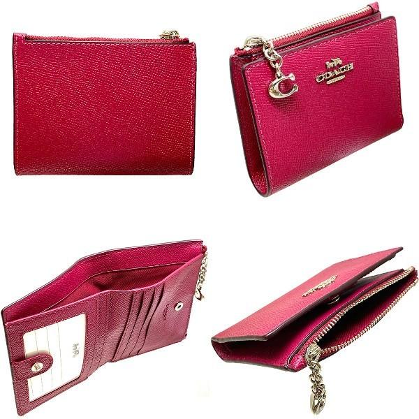 COACH（コーチ） 国内発送 財布 レディース チャーム スナップ カード