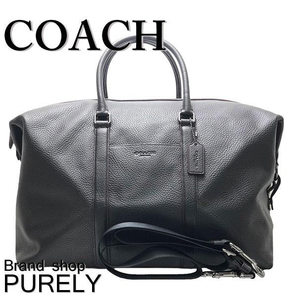 極美品 COACH レザー ボストンバッグ 2way 大容量 斜め掛け ブラック 極美品】COACHブラックレザー ボストンバッグ 旅行 出張 付属品付