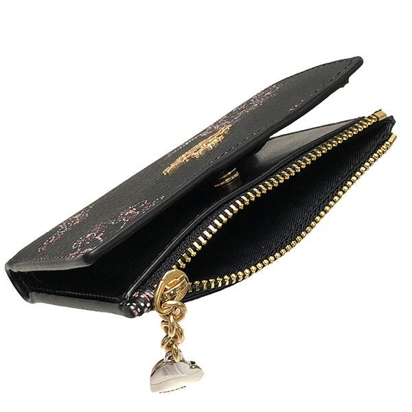 コーチ 財布 レディース 全品ポイント3倍 Coach 折り財布 リボン ブーケ プリント スナップ カード ケース F760 Imp53 ブラック ピンクマルチ F760 Imp53 Purely Shop 通販 Yahoo ショッピング