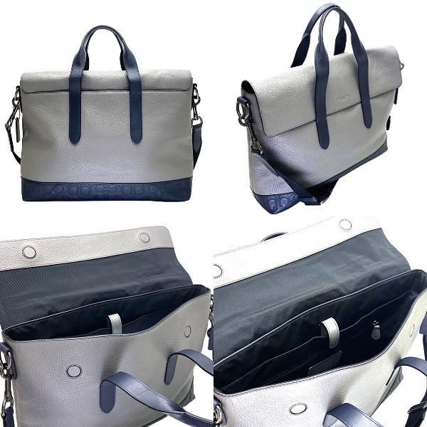 【極美品】COACH ハミルトン ポートフォリオ ビジネスバッグ ネイビー 極美品 COACH ハミルトン ポートフォリオ ビジネスバッグ ネイビー