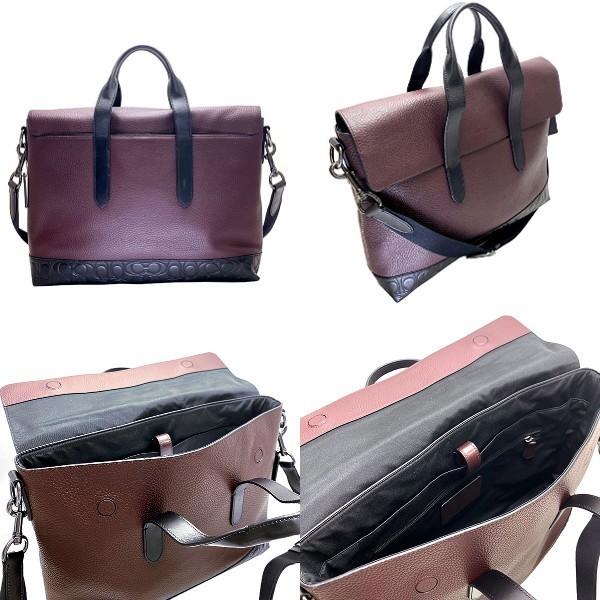 COACH コーチ　ハミルトンポートフォリオブリーフケース COACH 国内発送 コーチ バッグ メンズ ビジネスバッグ