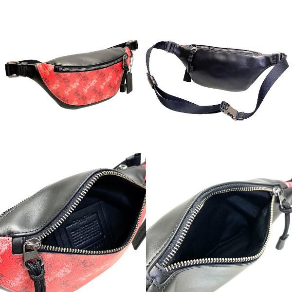 【ほぼ新品】COACH メンズ ボディバッグ ワーレン 本革 馬車 COACH（コーチ） 国内発送 バッグ メンズ ボディバッグ ホースアンド