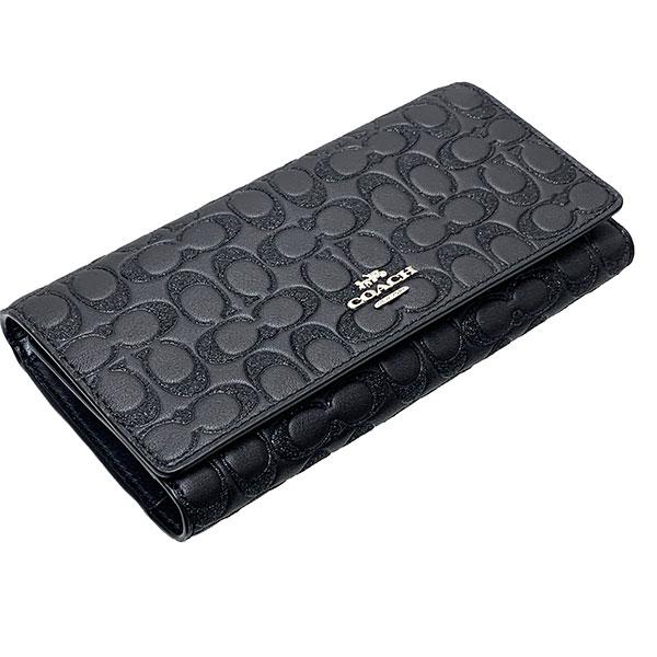 COACH（コーチ） 国内発送 財布 レディース 長財布 グリッター 