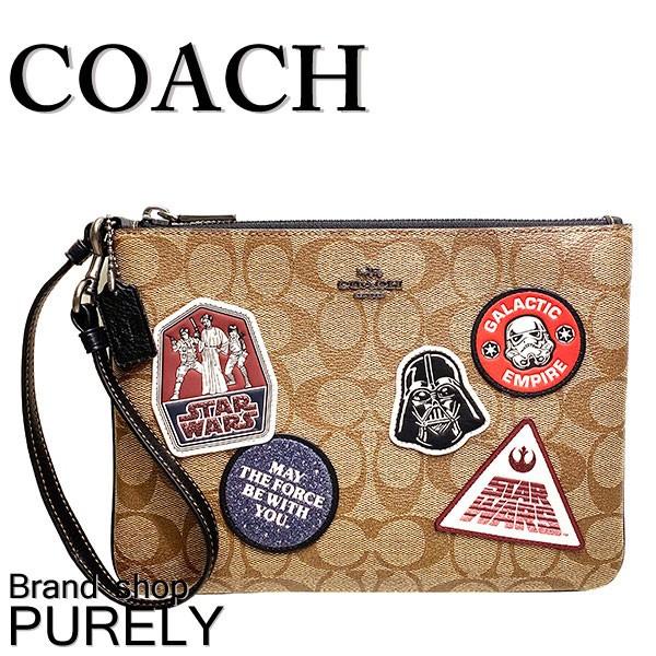 COACH コーチ スターウォーズ ギャラリー ポーチ シグネチャー