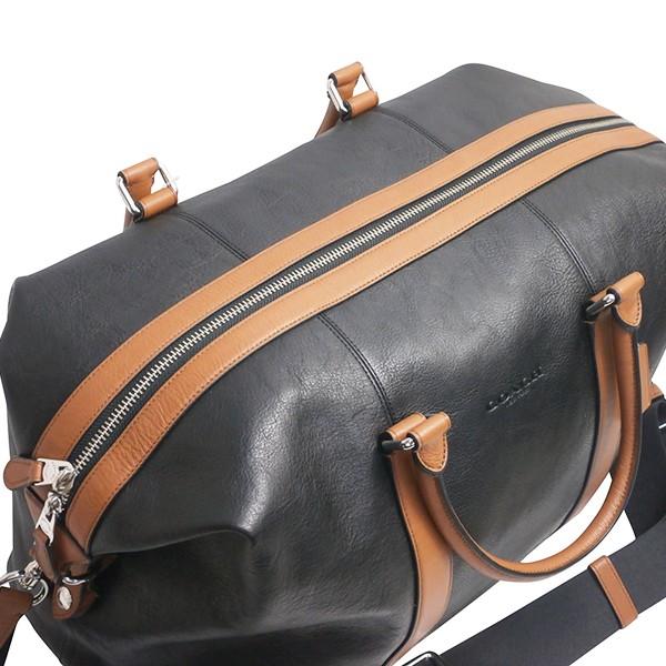 COACH ブラック ボストンバッグ レザー 旅行 F93471 COACH 国内発送 コーチ バッグ メンズ 2WAY ボストン 旅行かばん