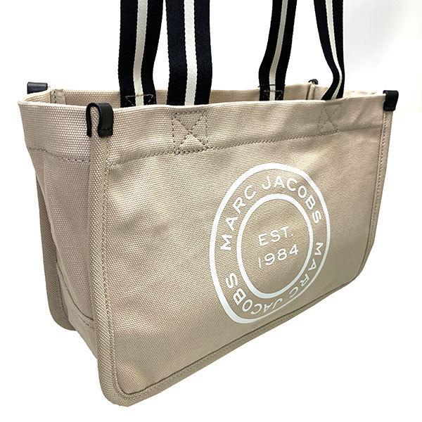 マークバイマークジェイコブス 2WAY トートバッグ キャンバス ショルダー マーク ジェイコブス「ザ トート バッグ」がコンパクトサイズに