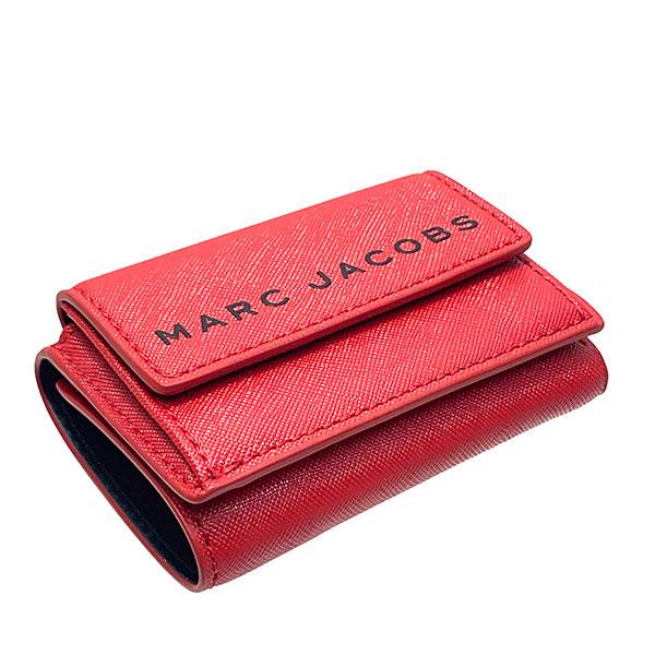 マークジェイコブス 財布 レディース 全品ポイント2倍 Marc Jacobs 折り財布 ミニ トライフォールド ウォレット M 622 ファイアーレッド M 622 0616 Purely Shop 通販 Yahoo ショッピング