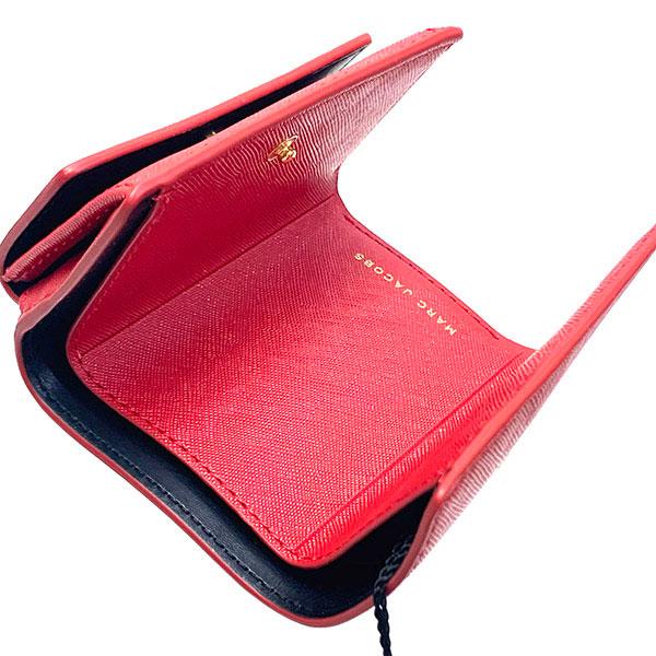 マークジェイコブス 財布 レディース 全品ポイント2倍 Marc Jacobs 折り財布 ミニ トライフォールド ウォレット M 622 ファイアーレッド M 622 0616 Purely Shop 通販 Yahoo ショッピング