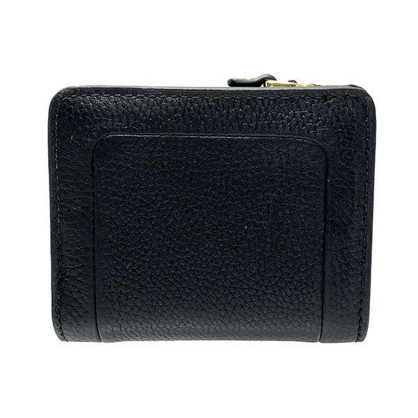【美品】MARC JACOBSマークジェイコブス　コンパクト　折財布❤︎ マーク ジェイコブス“ミニ財布”新色、鮮やかリボンピンク＆キャメル