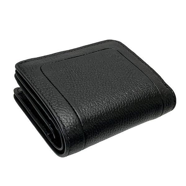 【美品】MARC JACOBSマークジェイコブス　コンパクト　折財布❤︎ マーク ジェイコブス“ミニ財布”新色、鮮やかリボンピンク＆キャメル