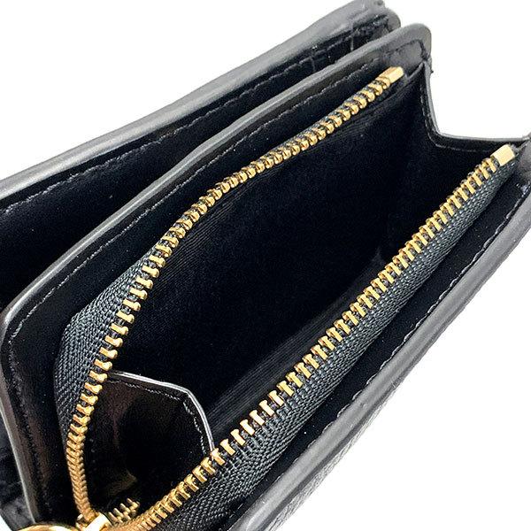 【美品】MARC JACOBSマークジェイコブス　コンパクト　折財布❤︎ MARC JACOBS（マーク・ジェイコブス） 財布 THE SNAPSHOT MINI COMPACT