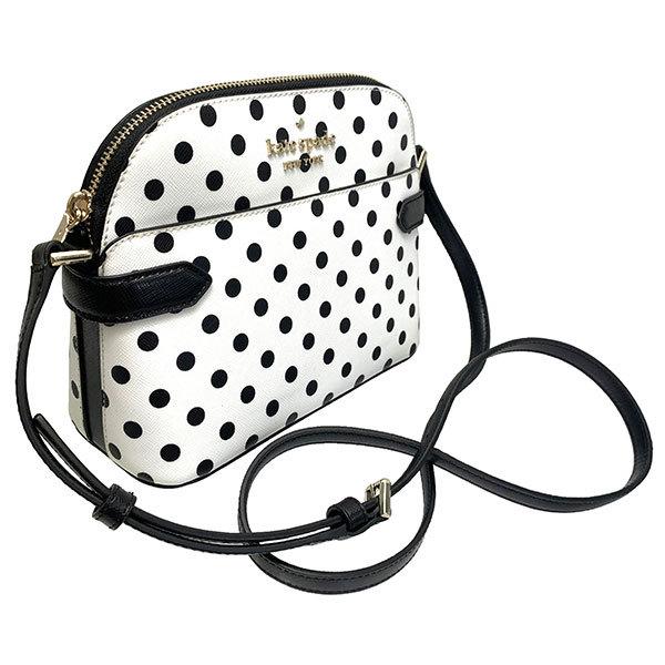 新品 ケイトスペード kate spade ショルダーバッグ ダブルジップ ドームクロスボディ クリームマルチ 新品 ケイトスペード kate spade ショルダーバッグ ダブルジップ