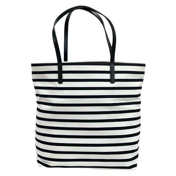 国内発送 ケイトスペード バッグ レディース KateSpade トートバッグ ダウン ザ ラビットホール クイーンビー ボン ショッパー WKRU4208 993 ブラック×ホワイト_2
