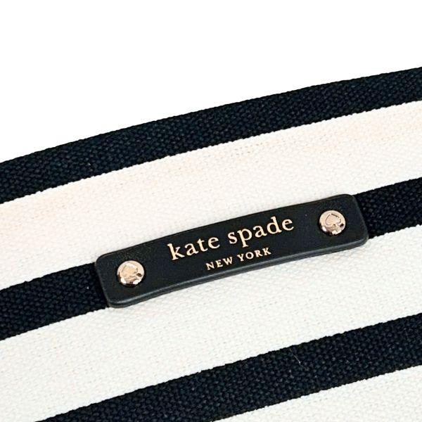 国内発送 ケイトスペード バッグ レディース KateSpade トートバッグ ダウン ザ ラビットホール クイーンビー ボン ショッパー WKRU4208 993 ブラック×ホワイト_4