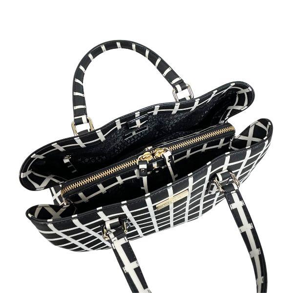 【専用】ケイトスペード  バッグ　超美品　エナメル  シグネチャー　黒白 kate spade NEW YORK（ケイト・スペード ニューヨーク） 国内発送